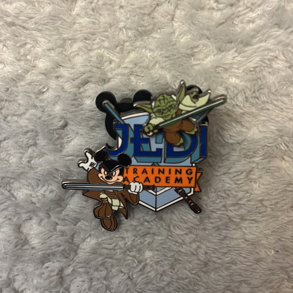 Disney Star Wars Jedi Training Academy Trading Pin Featuring Mickey Mouse & Yoda